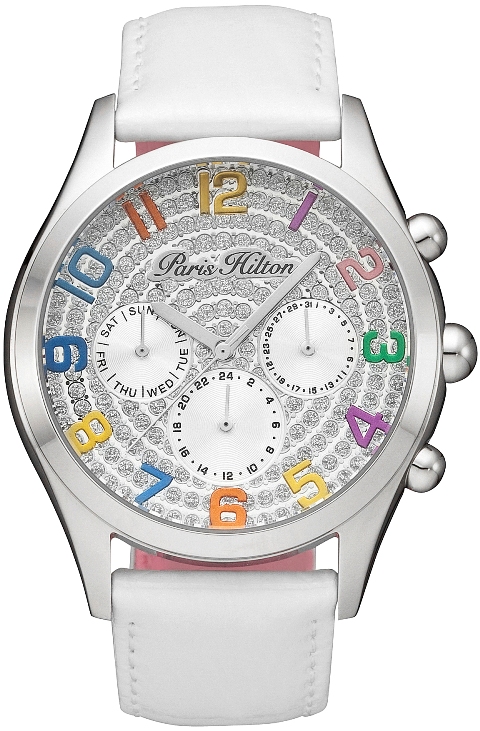 Paris Hilton Ladies 13107JS/04 BEVERLY Fashion Chronograph Watch